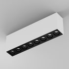 Planlicht - anto+ en saillie blanc 247x44 LED MO 3000K 14W 876lm 30° DALI CRI90 8 spots