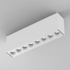 Planlicht - anto+ en saillie blanc 247x44 LED MO 4000K 14W 878lm 45° DALI CRI90 8 spots