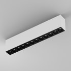 Planlicht - anto+ en saillie blanc 367x44 LED MO 3000K 19W 1490lm 15° DALI CRI90 12 spots