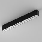 Planlicht - anto+ en saillie noir asy 547x44 LED MO 3000K 29W 1983lm DALI CRI90 18 spots