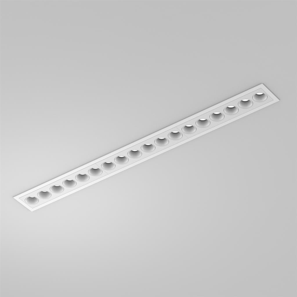 Planlicht - anto+ encastre avec cadre blanc 556x56 LED LO 4000K 19,5W 1816lm 30 18 Spots
