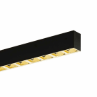 Planlicht - quadro en saillie noir grille 1684x50 LED HO 3000K 56W 6420lm CRI90
