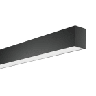 Planlicht - quadro en saillie noir prism. 2810x50 LED HO 3000K 55W 5172lm CRI90