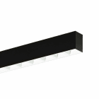 Planlicht - quadro en saillie noir grille 2244x50 LED HO 3000K 73W 8804lm CRI90