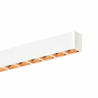 Planlicht - quadro en saillie blanc grille 1124x50 LED HO 4000K 38W 4461lm CRI90