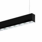 Planlicht - quadro suspension noir 3364x50 LED LO 4000K 51W 7350lm DALI