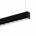 Planlicht - quadro suspension di/id noir grille 1124x50 LED HO 3000K 45W 5805lm CRI90