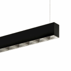Planlicht - quadro suspension noir 1124x50 LED LO 4000K 19W 1683lm DALI