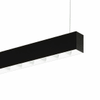Planlicht - quadro susp. noir grille 3364x50 LED HO 4000K 111W 13844lm CRI90