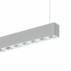 Planlicht - quadro suspension di-id argent 1404x50 LED LO 3000K 27W 3638lm DALI