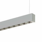 Planlicht - quadro suspension di-id argent 1124x50 LED LO 4000K 22W 2284lm DALI