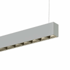 Planlicht - quadro suspension di-id argent 1404x50 LED LO 4000K 27W 2551lm DALI