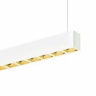Planlicht - quadro suspension di/id blanc grille 1404x50 LED HO 4000K 56W 7082lm CRI90