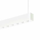Planlicht - quadro susp. blanc grille 1404x50 LED HO 3000K 47W 5504lm CRI90