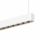 Planlicht - quadro suspension blanc grille 1124x50 LED HO 3000K 38W 2753lm CRI90