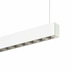 Planlicht - quadro suspension di/id blanc grille 1404x50 LED HO 4000K 56W 6087lm CRI90