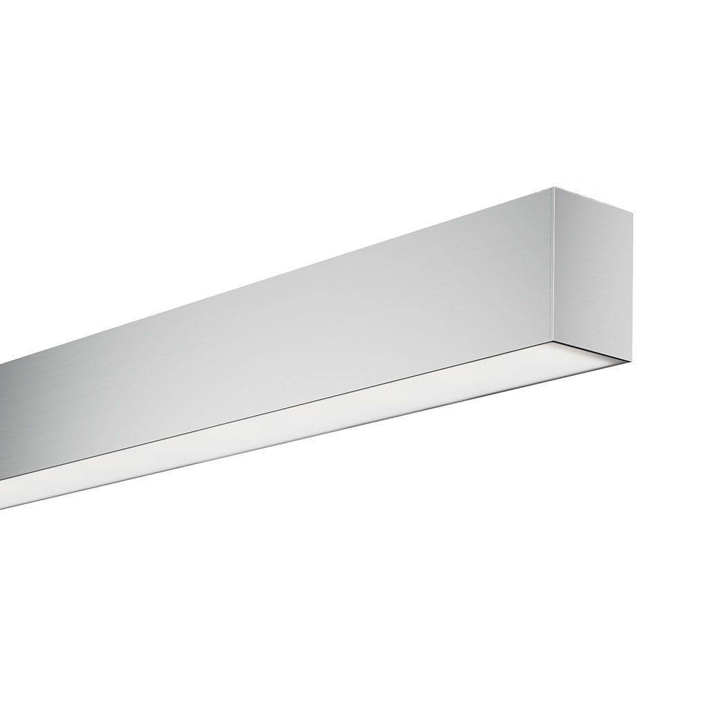 Planlicht - quadro suspension argent 2810x50 LED HO 3000K 56W 7620lm DALI