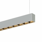 Planlicht - quadro suspension di-id argent 1149x50 LED LO 3000K 22W 1934lm SENSOR