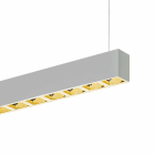 Planlicht - quadro suspension di-id argent 1149x50 LED LO 3000K 22W 2712lm SENSOR
