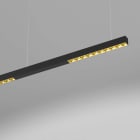 Planlicht - quadro OFFICEspecial suspension di/id noir grille LED HO 3000K 49W 4410lm DALI