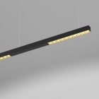 Planlicht - quadro OFFICEspecial suspension di/id noir grille LED HO 4000K 49W 6256lm DALI