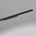 Planlicht - quadro OFFICEspecial suspension di/id noir grille LED HO 3000K 47W 5460lm DALI