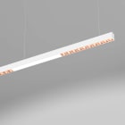 Planlicht - quadro OFFICEspecial suspension di/id blanc grille LED HO 4000K 49W 6228lm DALI