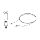 Side Lighting - BINARIO SITRACK 230V Kit sospensione a filo L.5 Wire suspension kit BI WH