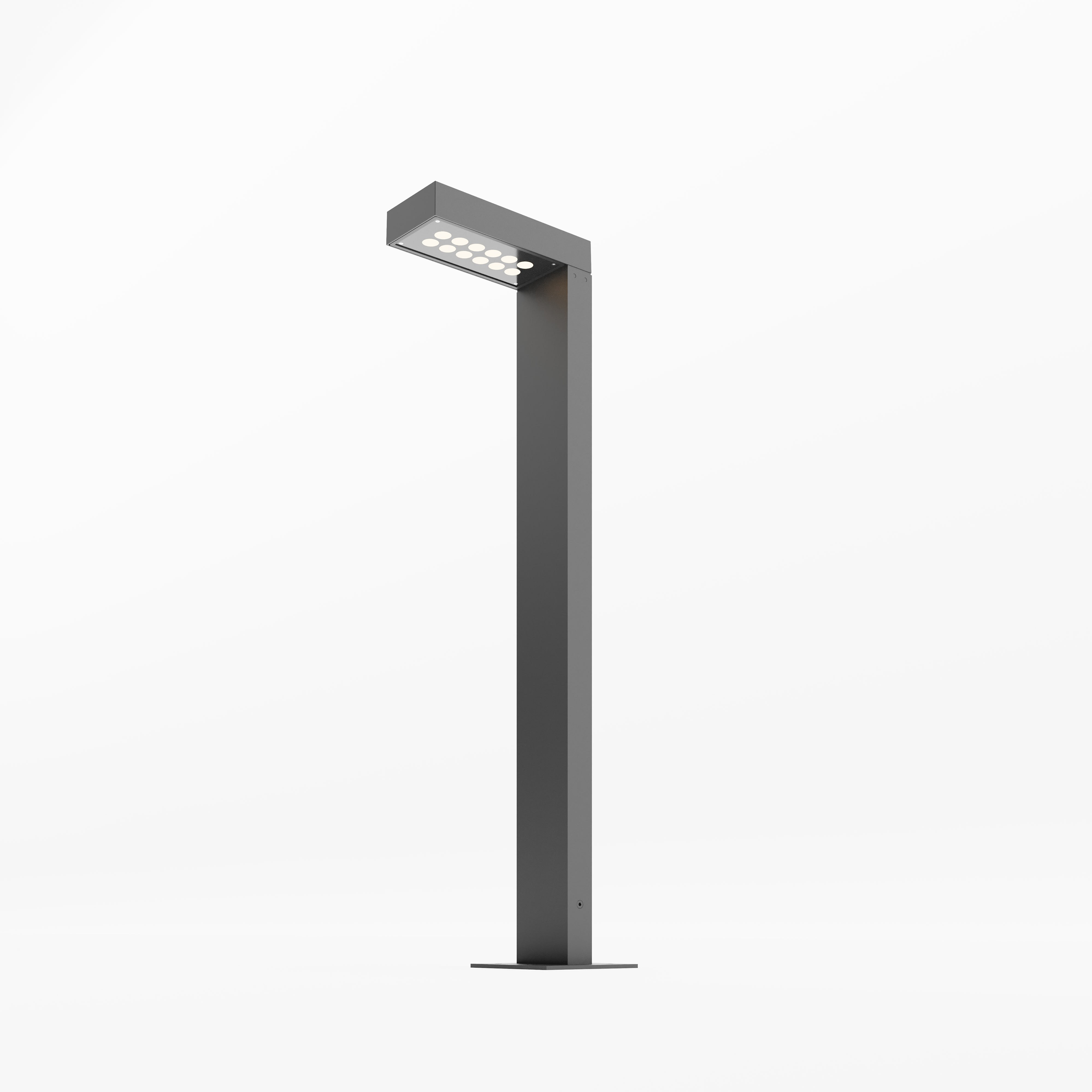 Side Lighting - ELLE XS H.900mm con basetta 14W 1931lm 3000K IP65 NE BL 40? 220-240V  50/60Hz 35