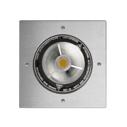 Side Lighting - OLODUM 220-Q FLAT MDF 20W 2223lm 4000K IP67 INOX 15? 220-240V  50/60Hz 500mA