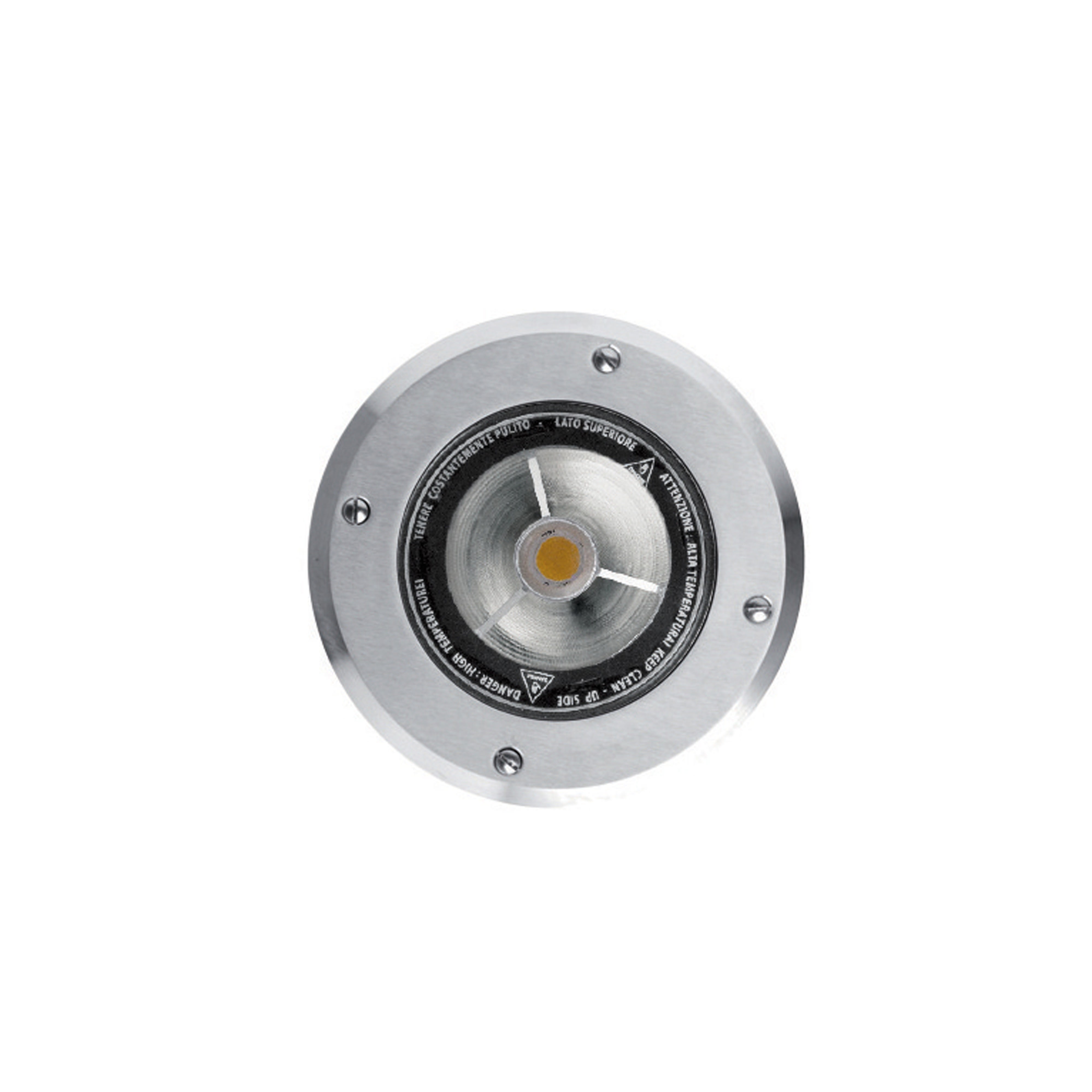 Side Lighting - OLODUM 180 C MDF diam.162mm 9.1W 1239lm 4000K IP67 INOX 15? 220-240V 50/60Hz 2