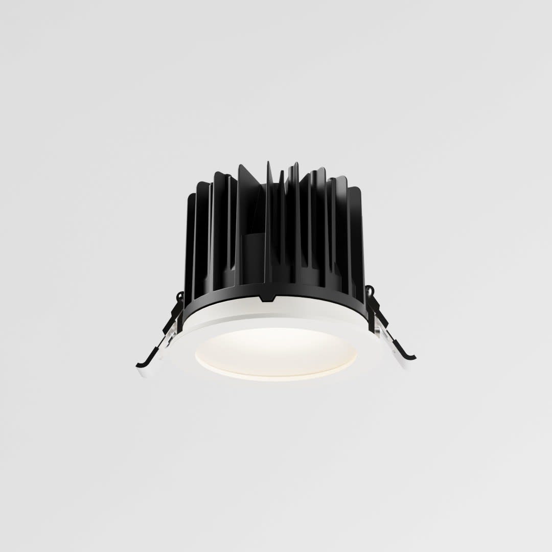 Side Lighting - NET BLOCK dali 13 diam.129mm IP54 35W 3746lm 3000K IP54 BI WH 12? 220-240V 50/6