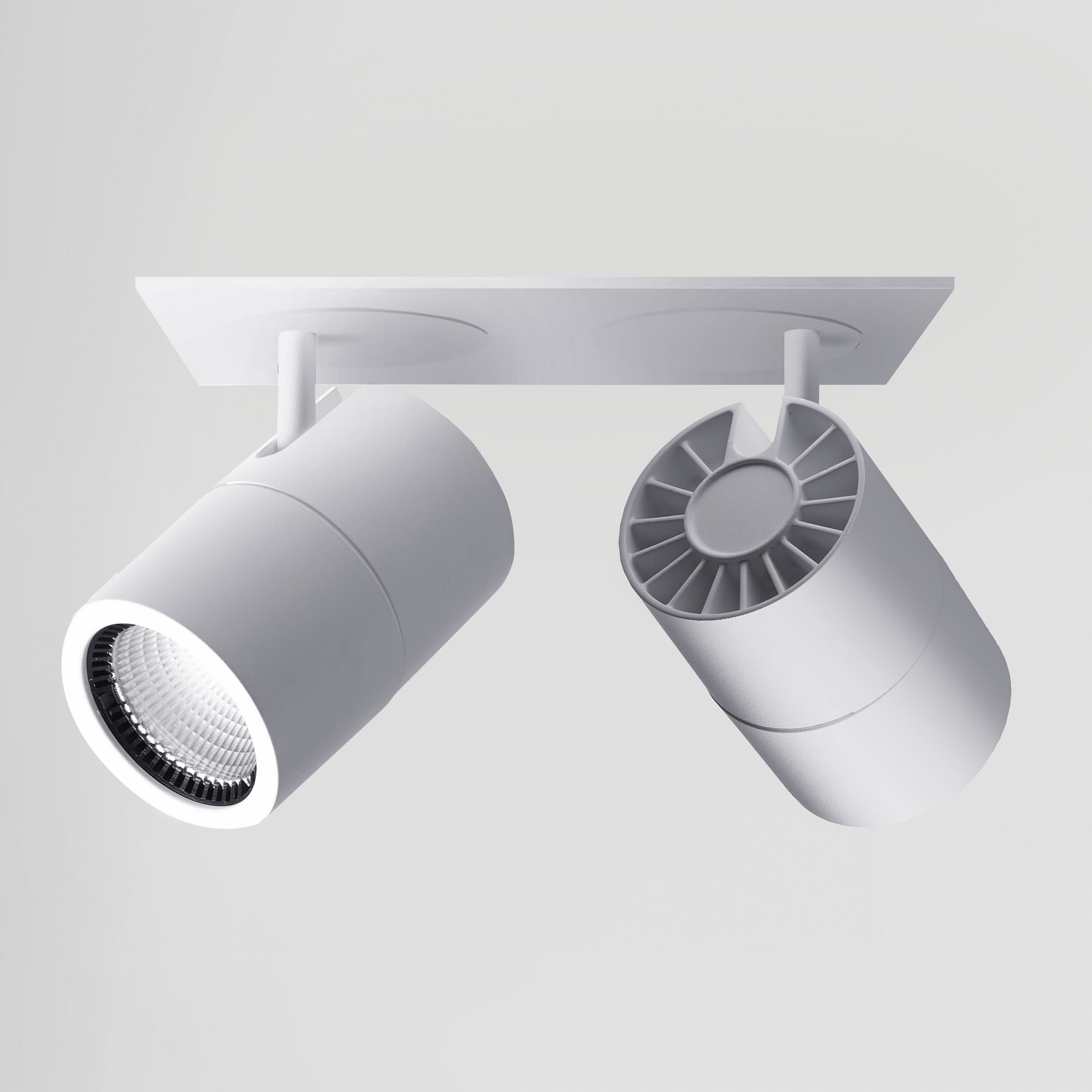Side Lighting - BEND XS DALI Estraibile Extractable 254x118mm 48W 5935lm 4000K BI WH 25? 220-240