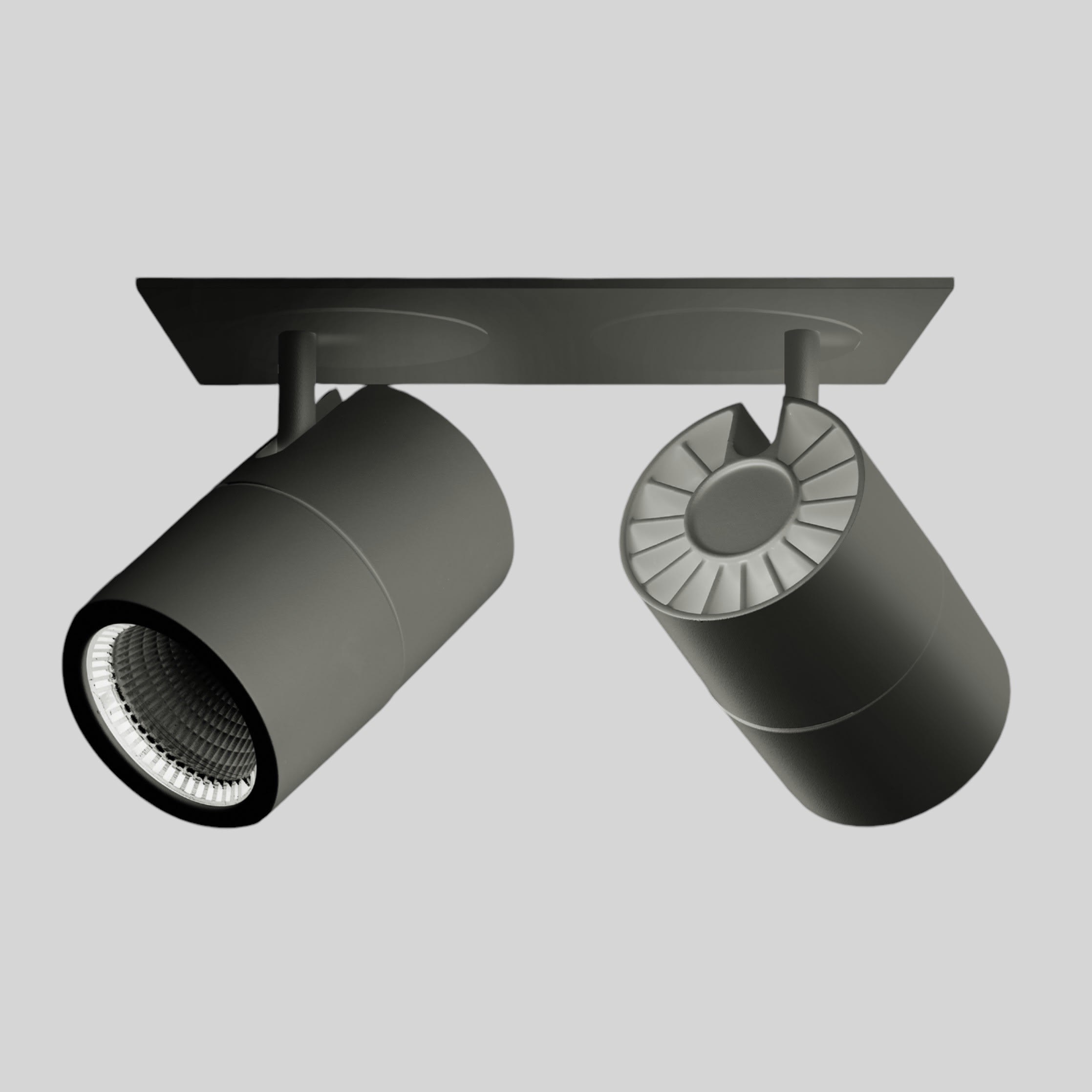 Side Lighting - BEND XS DALI Estraibile Extractable 254x118mm 48W 5902lm 4000K NE BL 40? 220-240