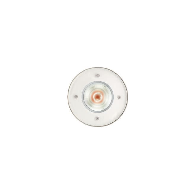 Side Lighting - OLODUM 130 FULL GLASS 14.5W 919lm 4000K IP67 BI WH 40? 220-240V 50/60Hz 350mA
