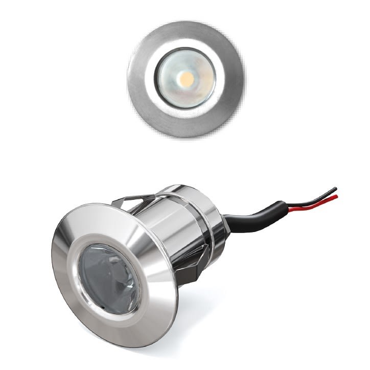 Side Lighting - EYES 40 BASIC diam.28mm 4.2W 408lm 3000K IP68 CR CR 10? 350mA