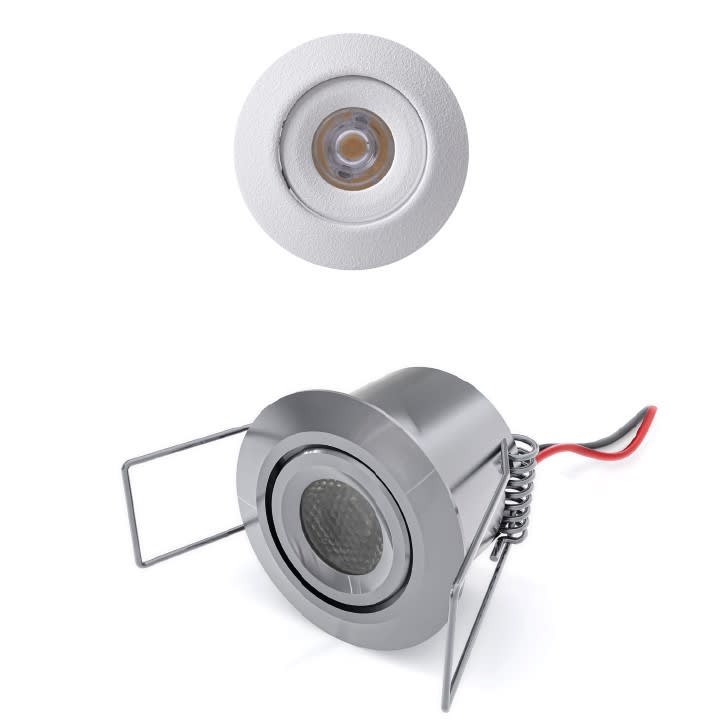 Side Lighting - EYES 40 ORIENTABILE diam.34mm 3W 134lm 3000K IP65 ALS SAL 10? 500mA