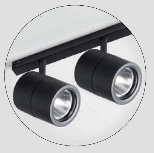 SIDELITE - SPOT 48Vdc 2 spot 24.8W 3148lm 3000K NE 20?