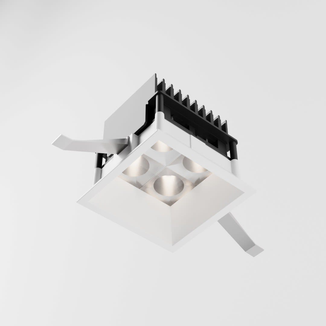 Side Lighting - RULED Q10 93x93mm 13.8W 1567lm 3000K IP20/40 BR RW 75? 220-240V  50/60Hz 500mA