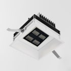 Side Lighting - RULED Q14 136x136mm 18W 1120lm 4000K IP20/40 BR RW AS? 220-240V 50/60Hz 650mA