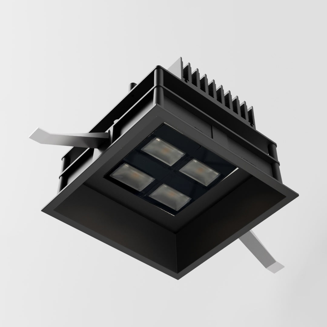 Side Lighting - RULED Q14 136x136mm 18W 1120lm 4000K IP20/40 NE BL AS? 220-240V 50/60Hz 650mA