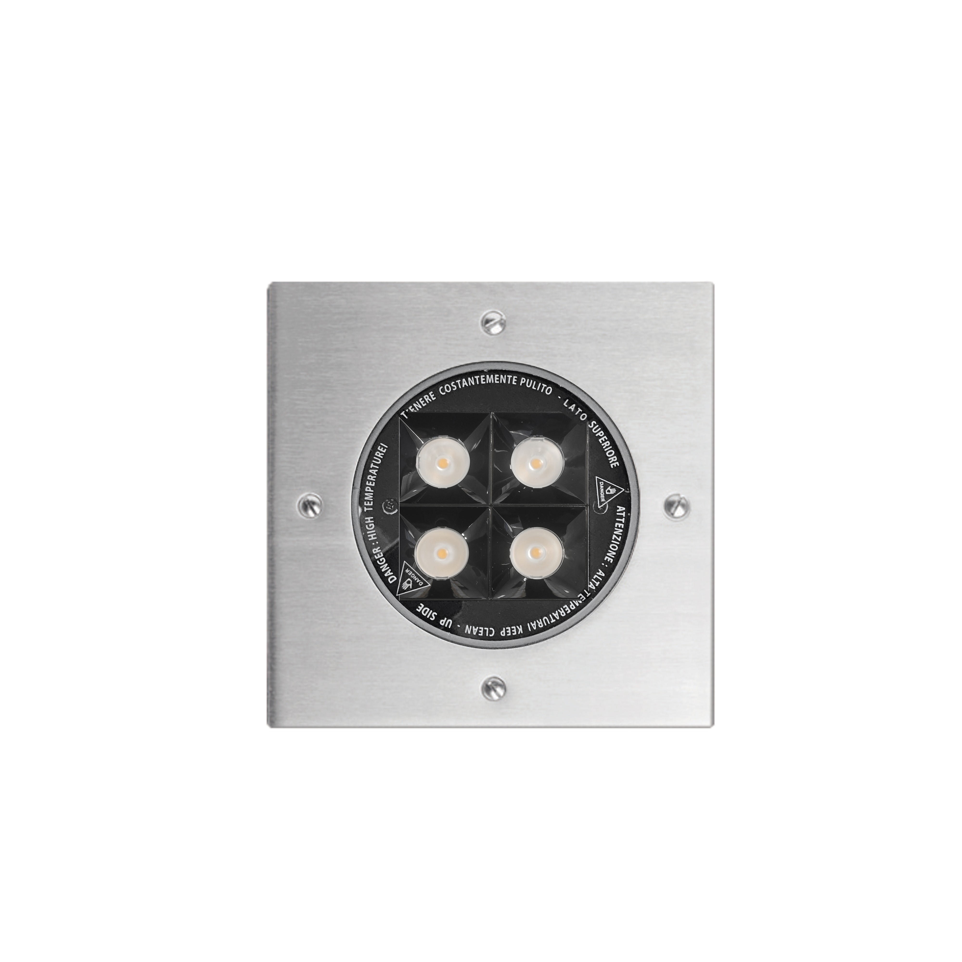 Side Lighting - OLODUM-RULED 180 FLAT MDF-Q 9.5W 952lm 3000K IP67 INOX AE? 220-240V 50/60Hz 350