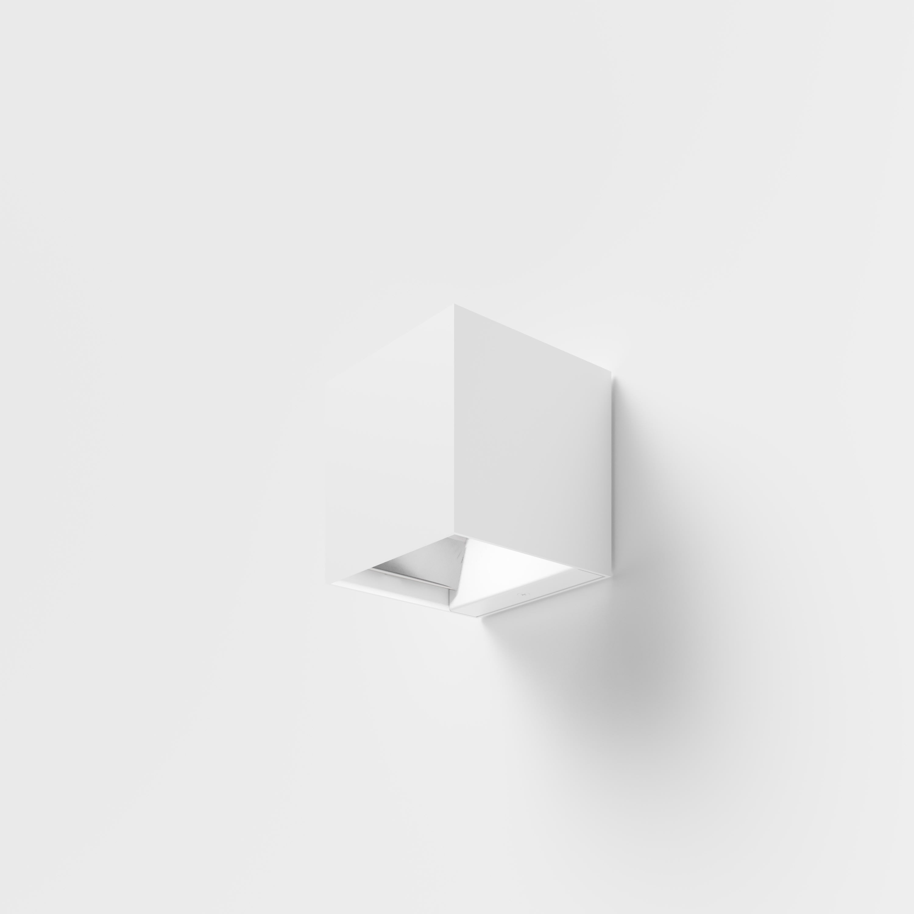 Side Lighting - CUBE 120 12W 452lm 3000K IP65 BI WH da 10-80? 220-240V  50/60Hz