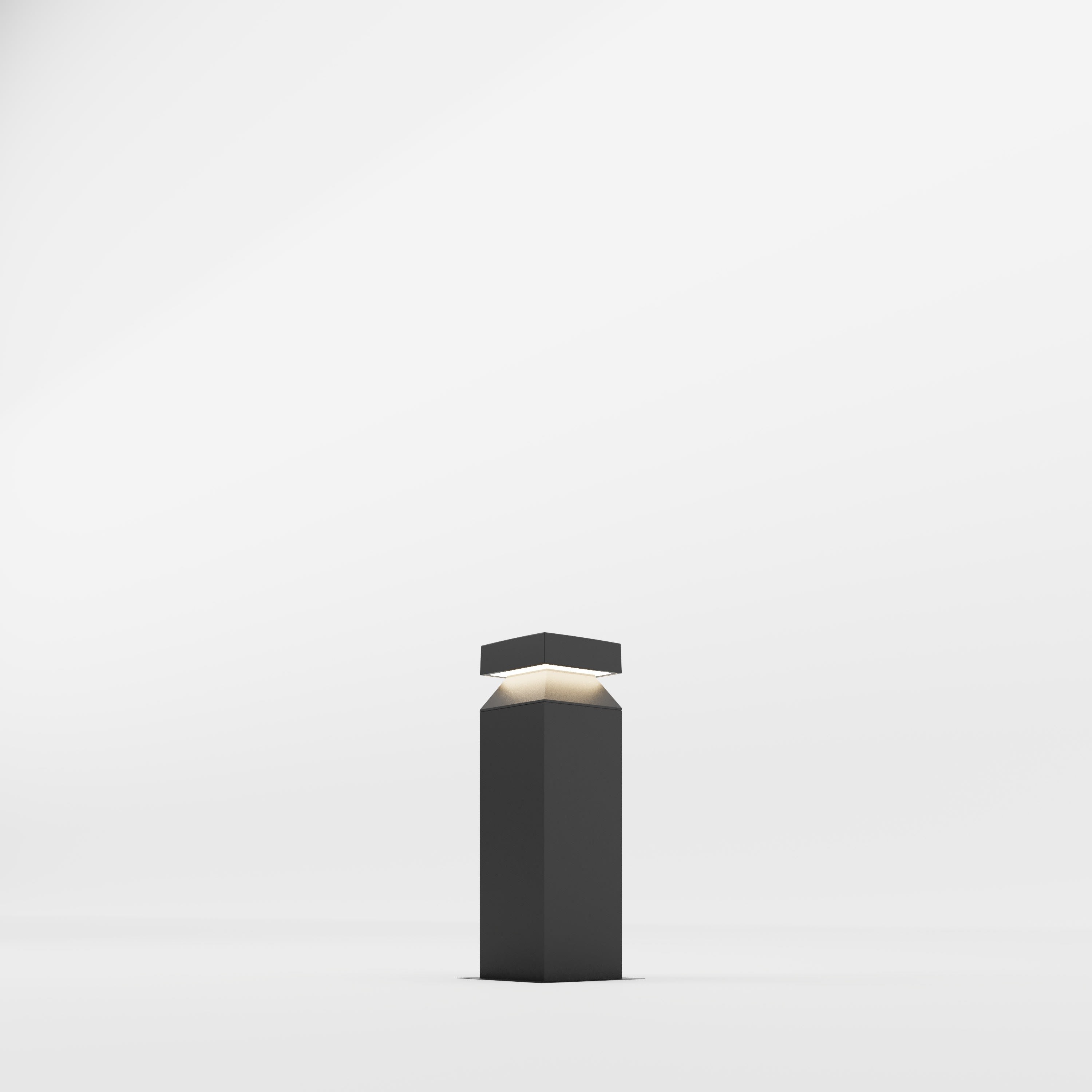 Side Lighting - VERSO 120-Q H.400mm 11W 125lm 4000K IP65 NE BL 180? 220-240V  50/60Hz