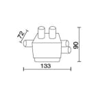 SIDELITE - Scatola derivazione 5 vie IP68