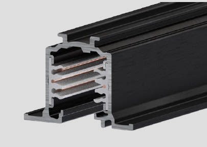 Side Lighting - BINARIO 230V INCASSO RECESSED TRACK DALI L.3000mm BI WH 50-60Hz 15A-440V