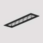 Side Lighting - RULED LINEAR incasso recessed 60x250mm 38W 4096lm 3000K IP20 BI/WH 75? 700MA