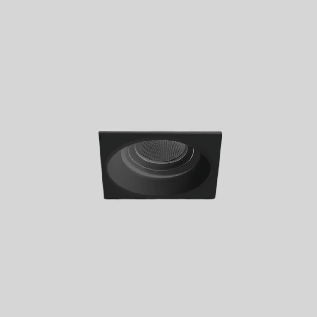 Side Lighting - SWING 10 UGR diam.102mm 12W 998lm 3000K IP20/40 NE BL 350mA