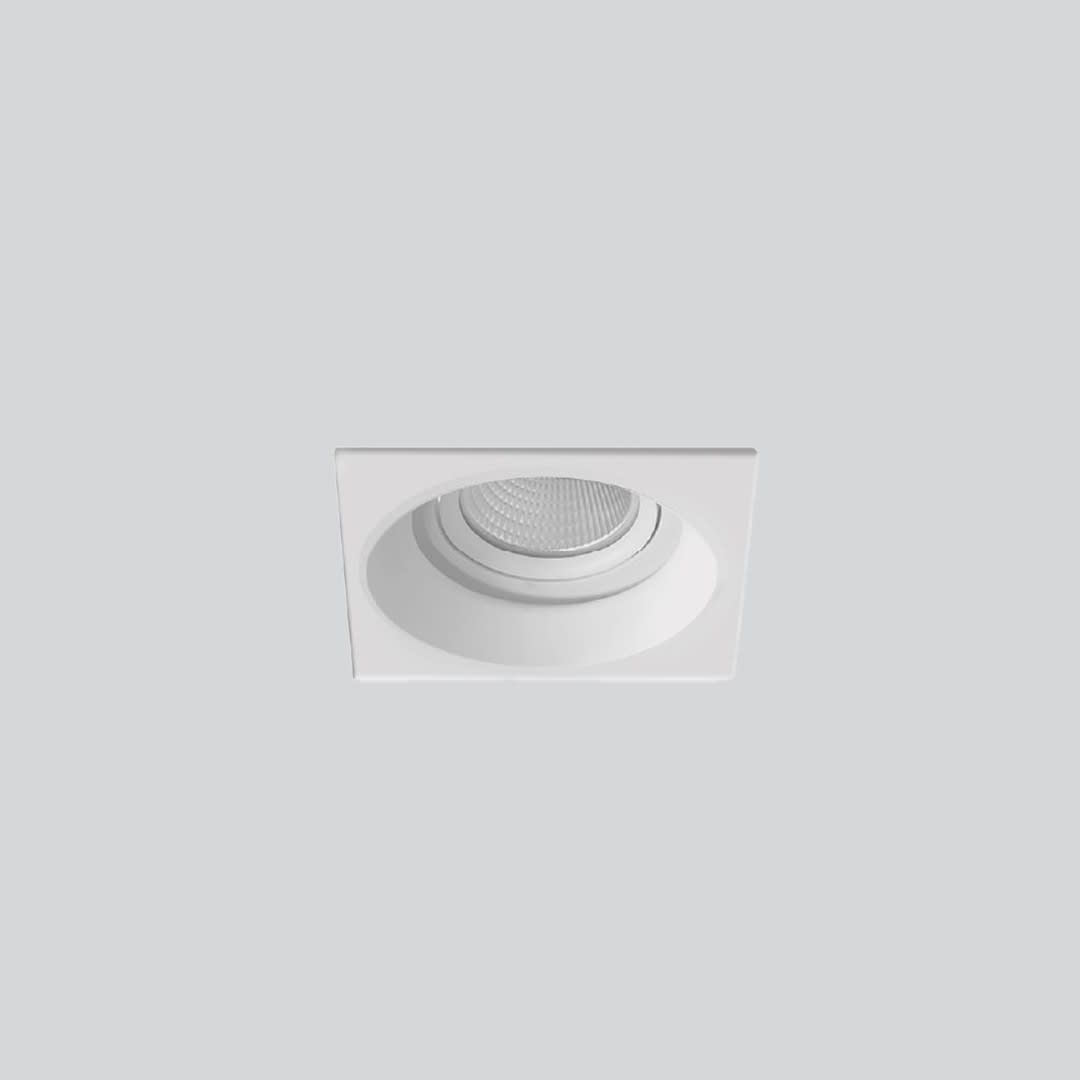 Side Lighting - SWING 10 UGR diam.102mm 12W 998lm 3000K IP20/40 GR 350mA