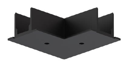 Side Lighting - Copertura per congiunzione a 90? Cover for 90? coupler NE BL